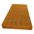 High Quality Yellow FRP Molded Grille Pultruded Fiberglass Grating